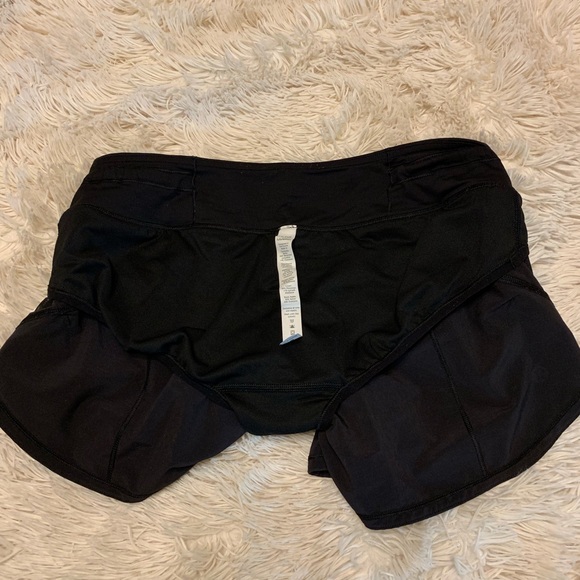 Lululemon Speed Up Shorts 4” Black - Picture 4 of 5